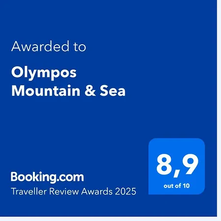 Prázdninový dům Olympos Mountain & Sea